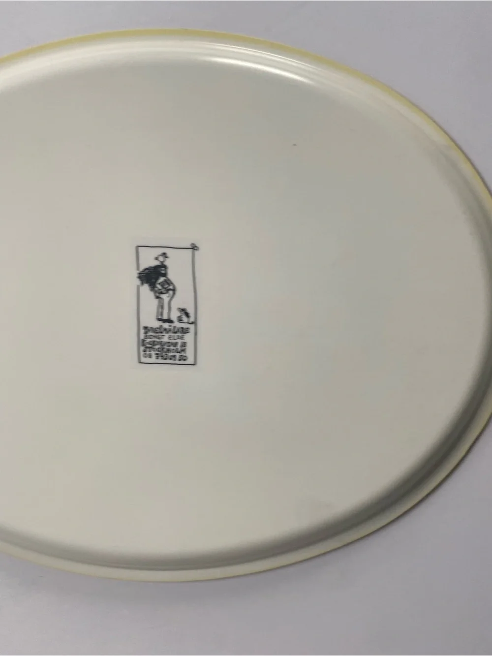 Bengt Elde Stockholm Tray Melamine 13” Swedish Folk Art Mid Century Mod Sweden